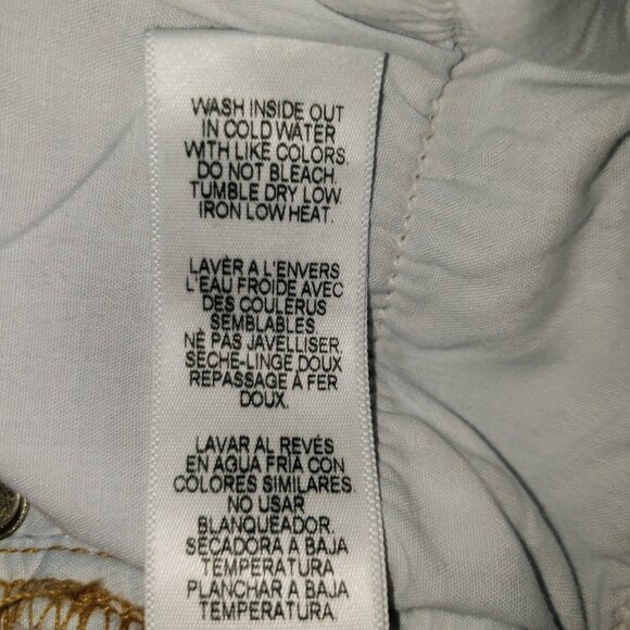 Frame Denim Le Skinny de Jeanne Women's Size 26 Raw Hem Flare Jeans Light Wash - Picture 11 of 16